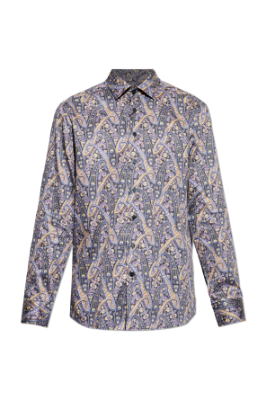 Alexander McQueen Shirt with floral motif | Men's | Vitkac